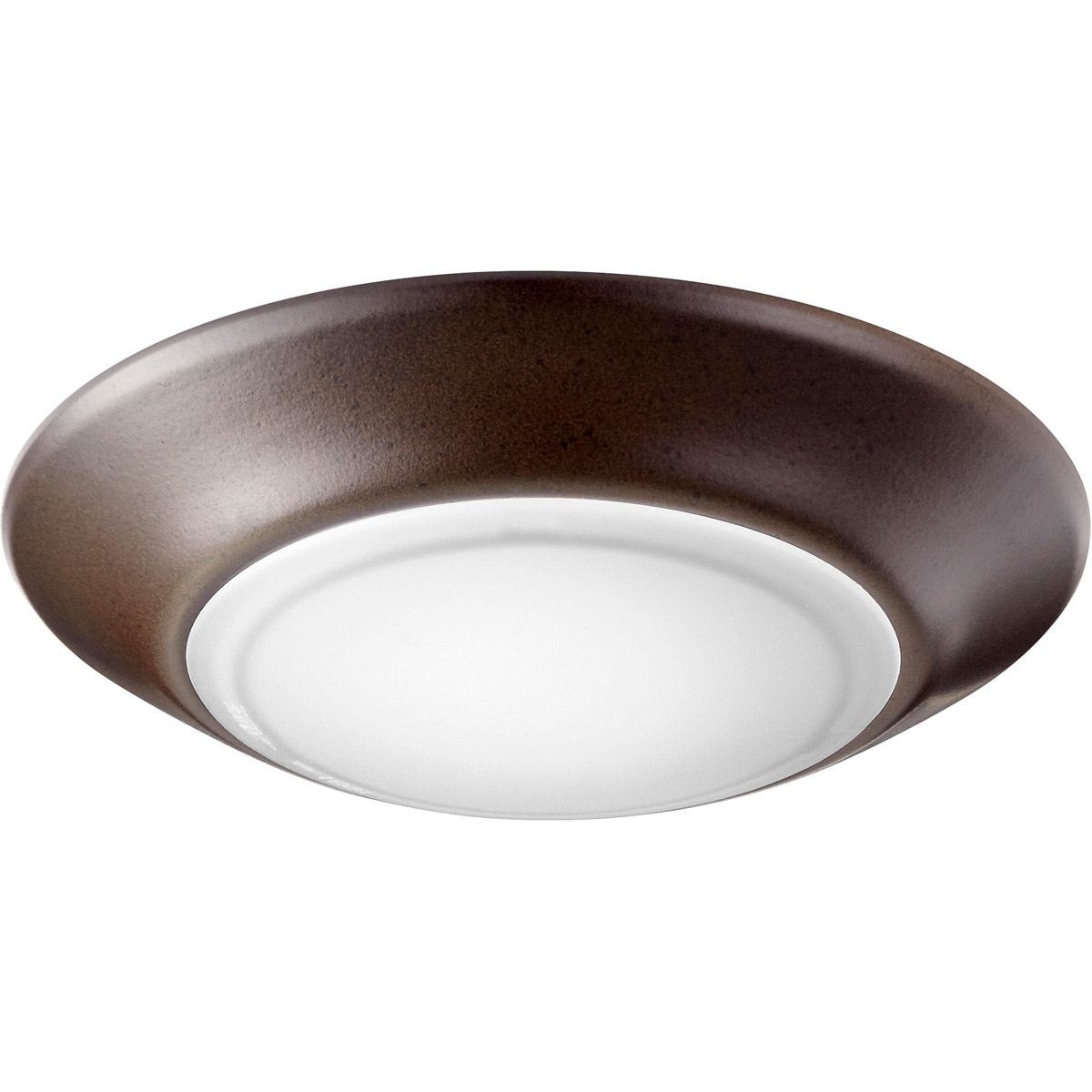 Fort Worth 1 Light 6 inch Oiled Bronze Flush Mount Ceiling Light, Pack of 24