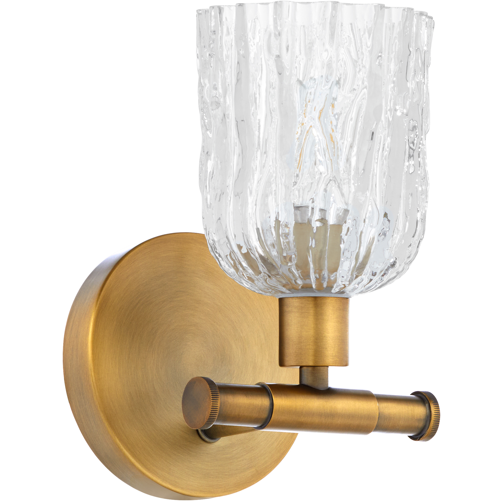 Meriam 1 Light 5 inch Brushed Brass Wall Mount Wall Light