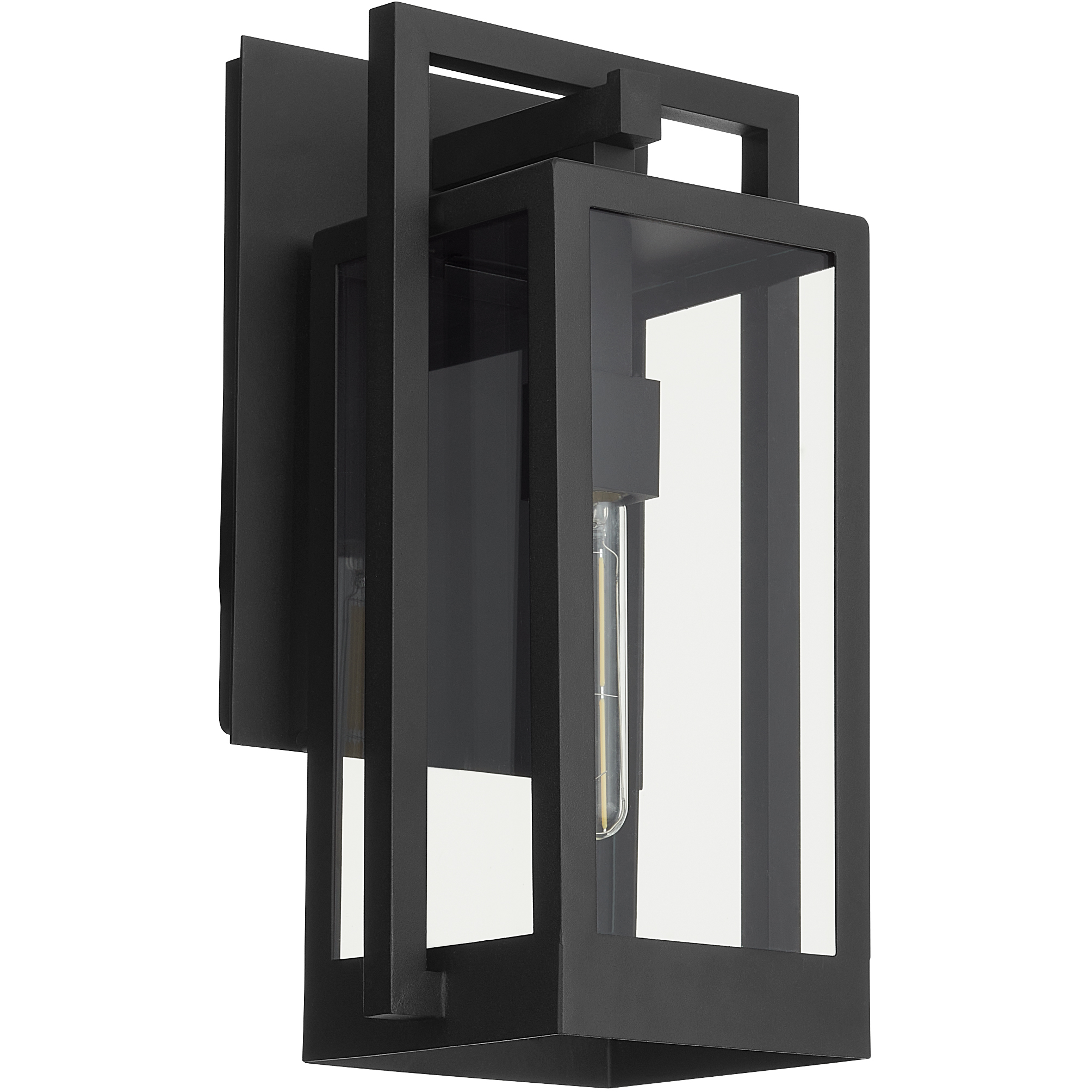 Quorum 736-18-69 Marco 1 Light 18 inch Textured Black Outdoor Wall