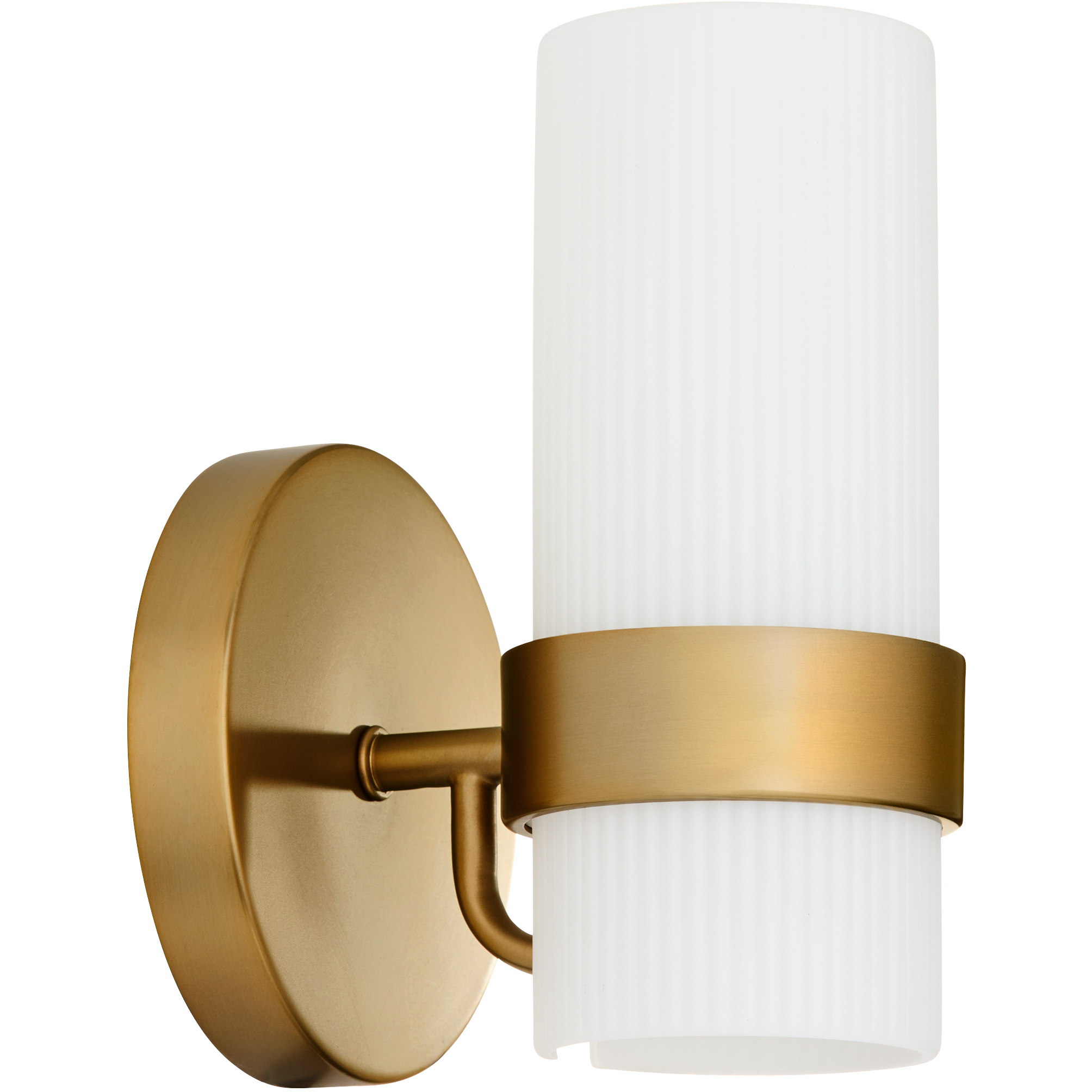 Sojourn 1 Light 5 inch Brushed Brass Wall Mount Wall Light