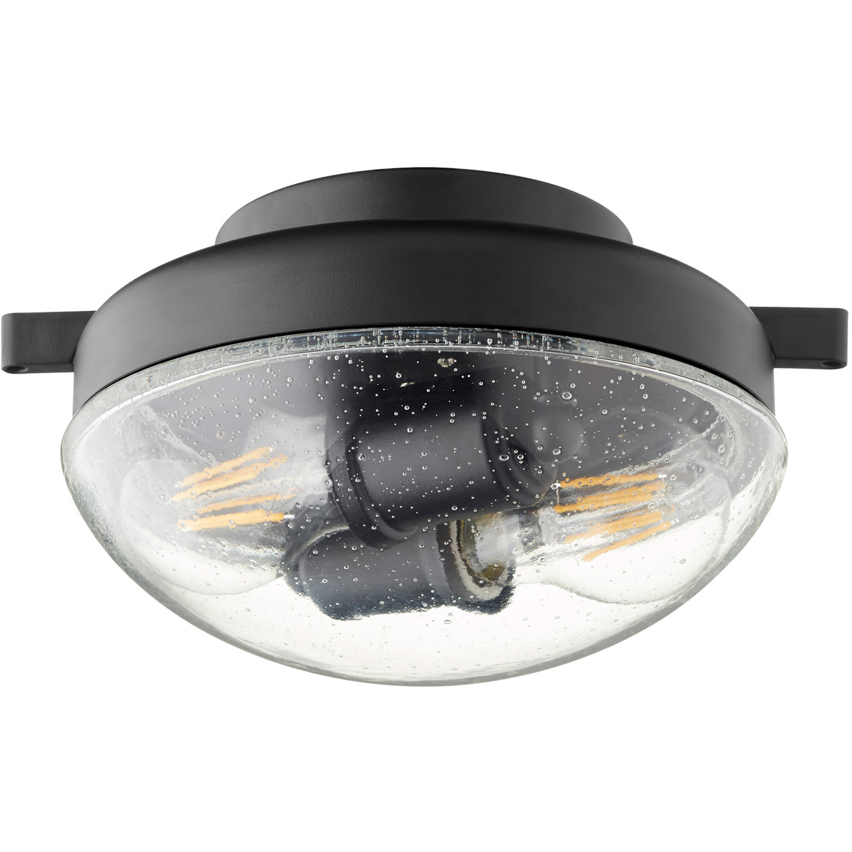 Fort Worth LED Noir Patio Fan Light Kit