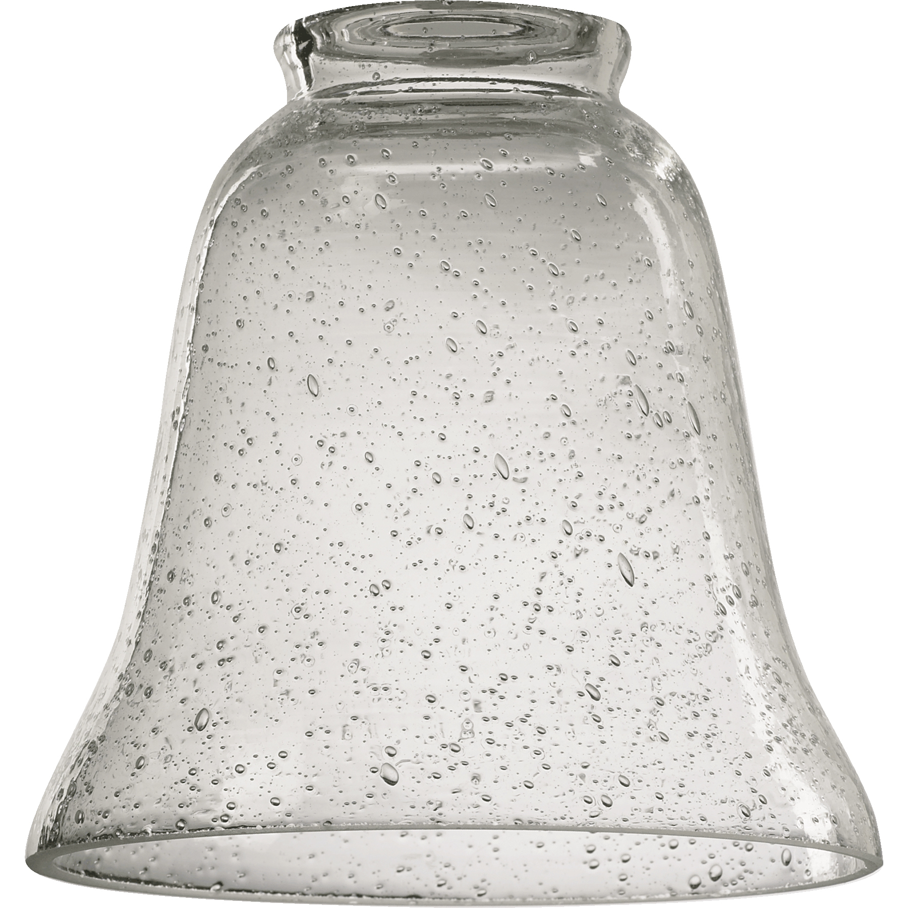 Quorum 2801 Fort Worth Clear 5 inch Glass Shade in Clear Seeded
