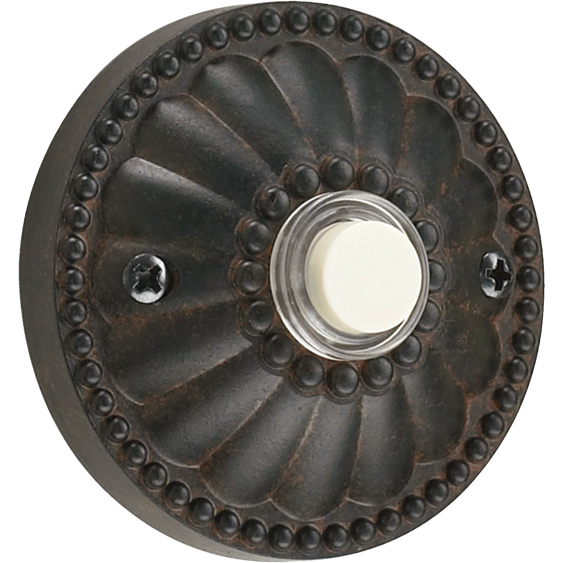 Lighting Accessory Toasted Sienna Elegant Round Doorbell