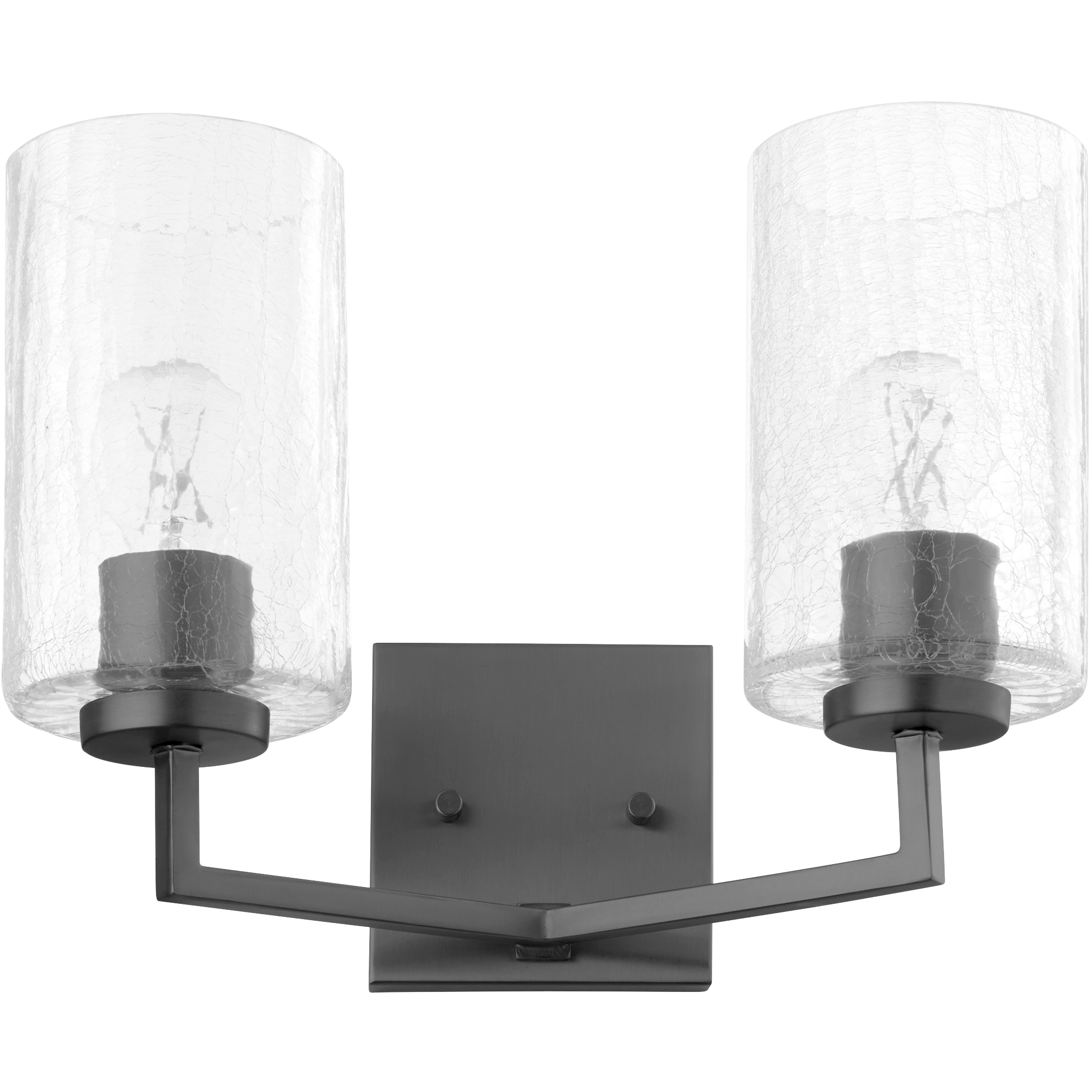 2 light black wall sconce cheap
