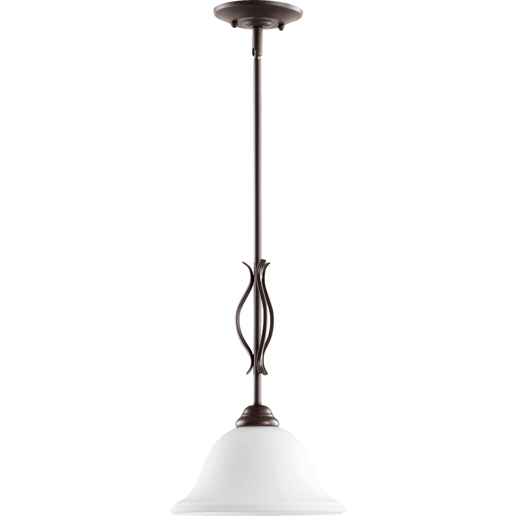 Spencer 1 Light 7.5 inch Oiled Bronze Mini Pendant Ceiling Light