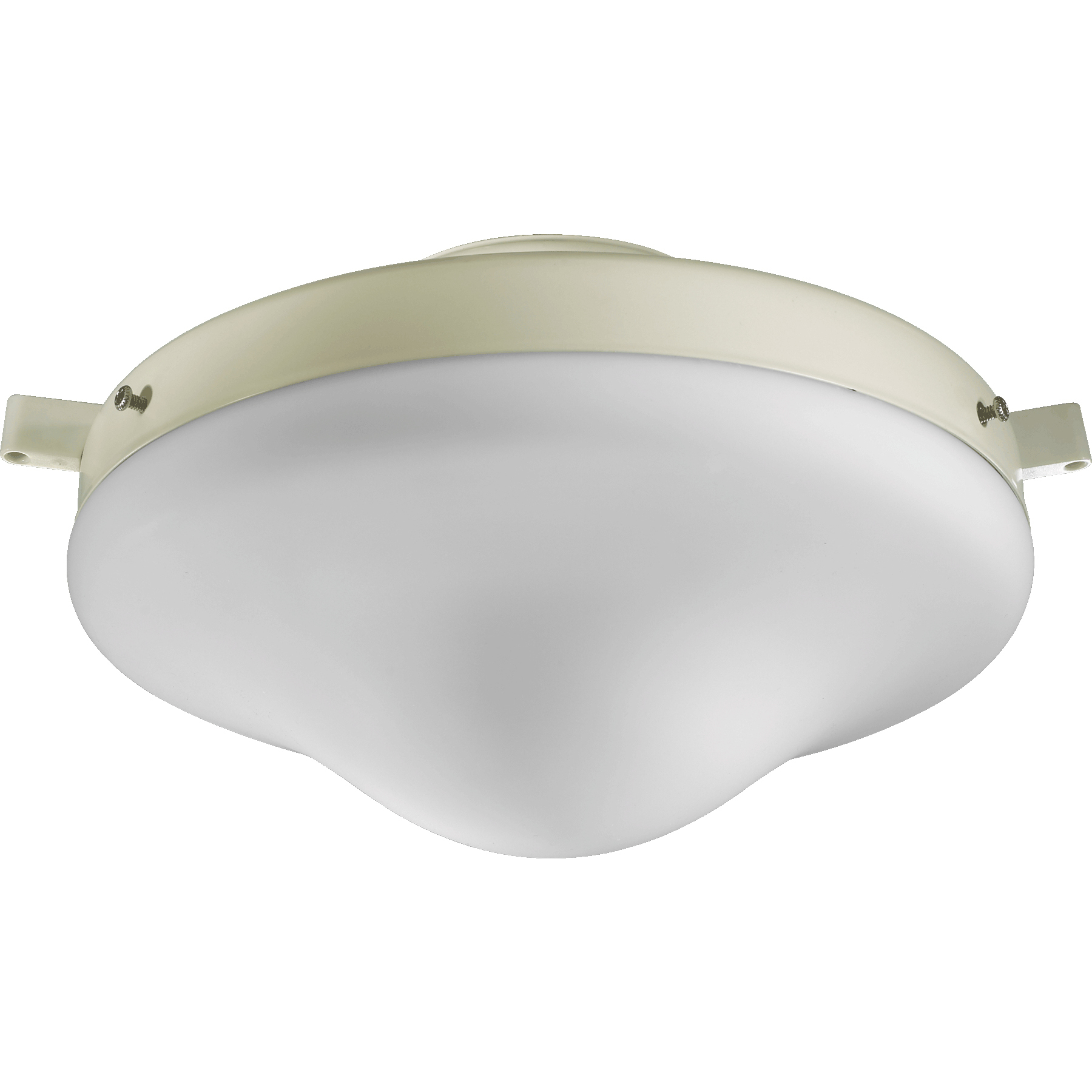 Fort Worth LED Antique White Fan Light Kit