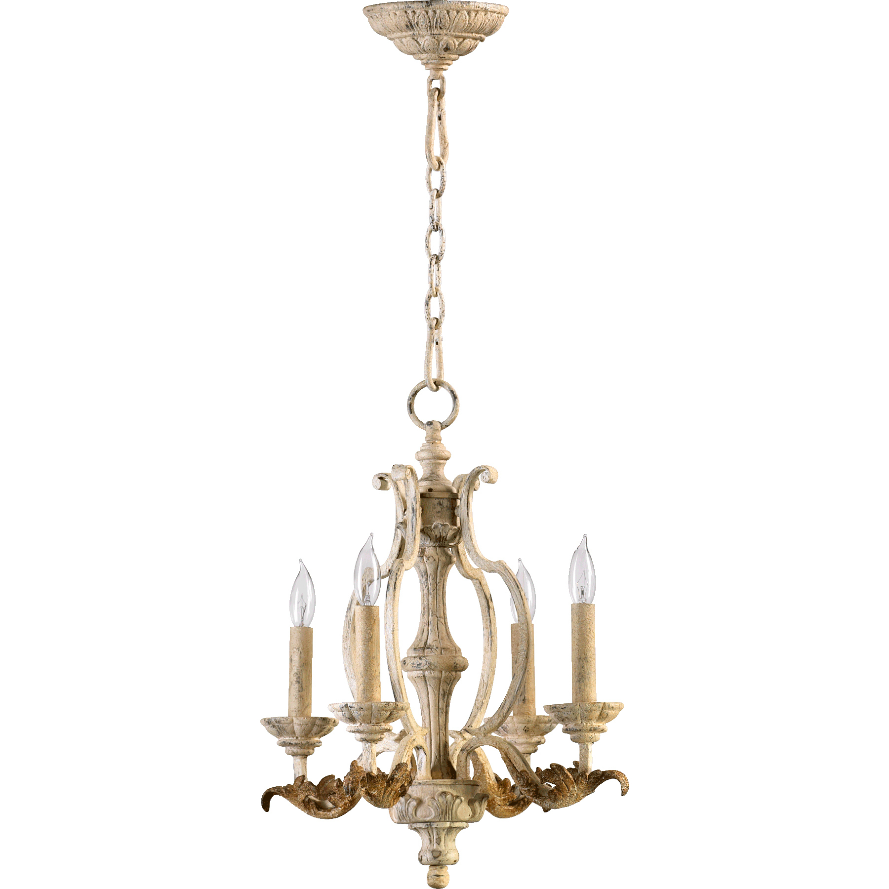 【BB】 P. veitchii Lumina White 23/8/25 Chalice LED Chandelier With White Finish – CWI LIGHTING