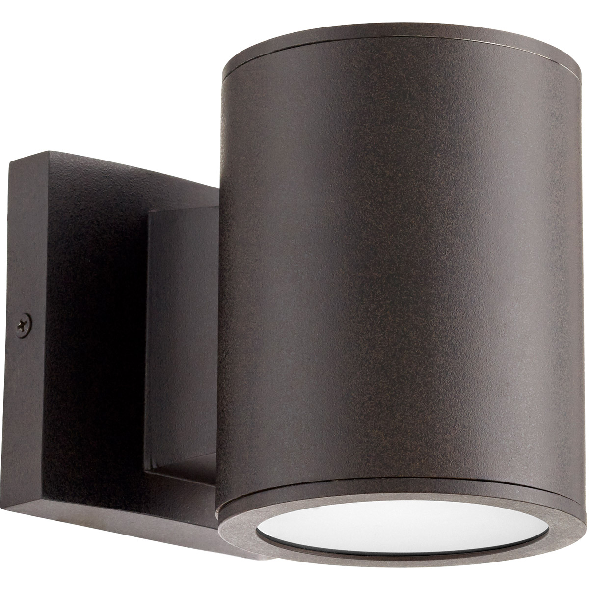 Cylinder LED 5.5 inch Oiled Bronze Outdoor Wall Mount