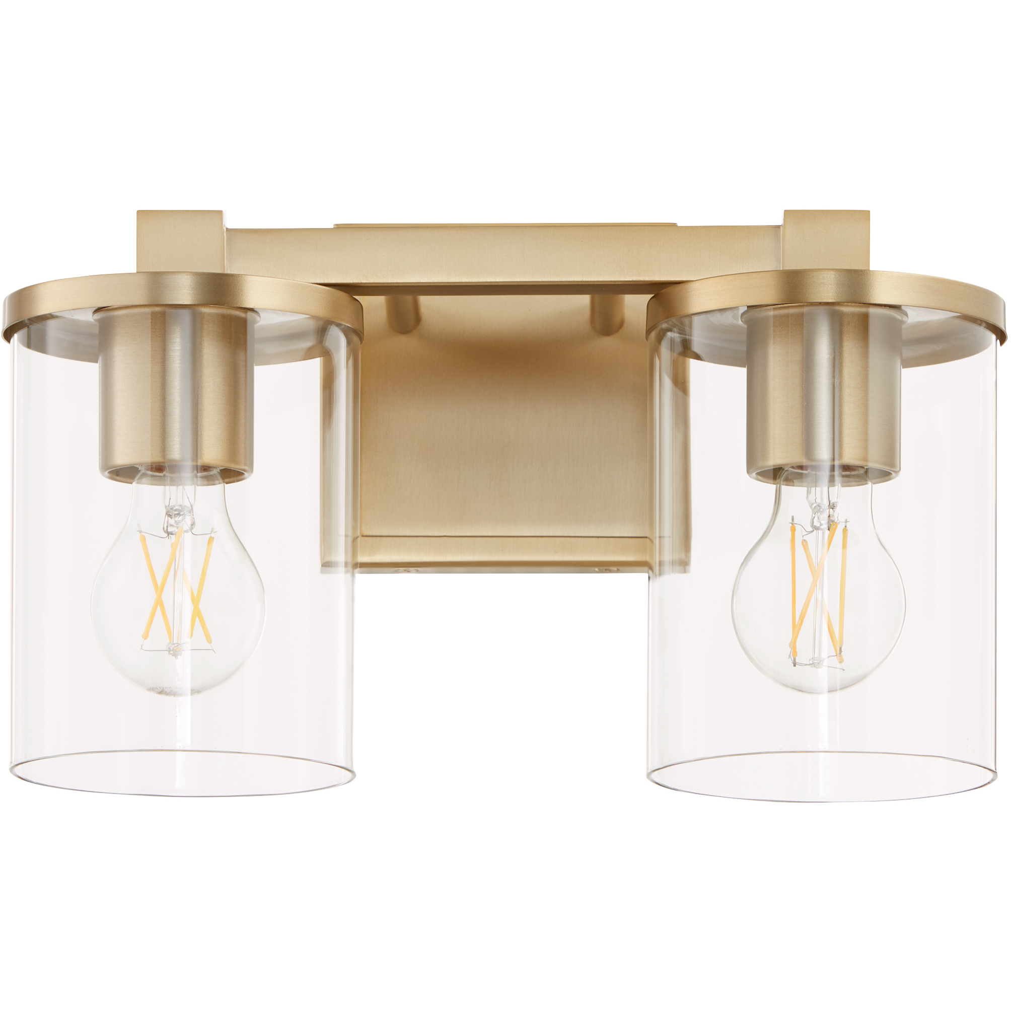 Bolton 2 Light 13.5 inch Aged Brass Vanity Light Wall Light