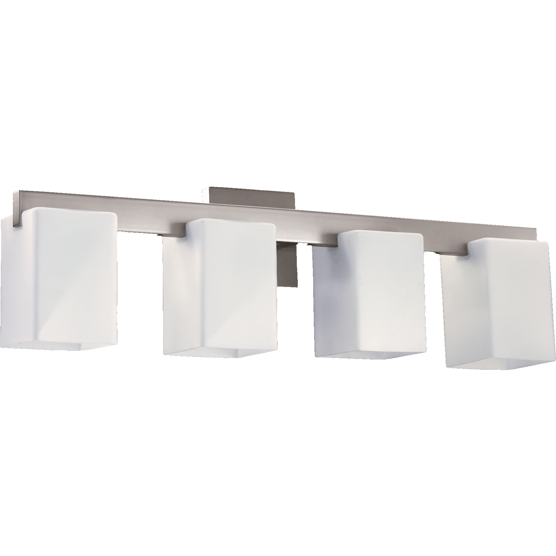 Modus 4 Light 27.5 inch Satin Nickel Vanity Light Wall Light