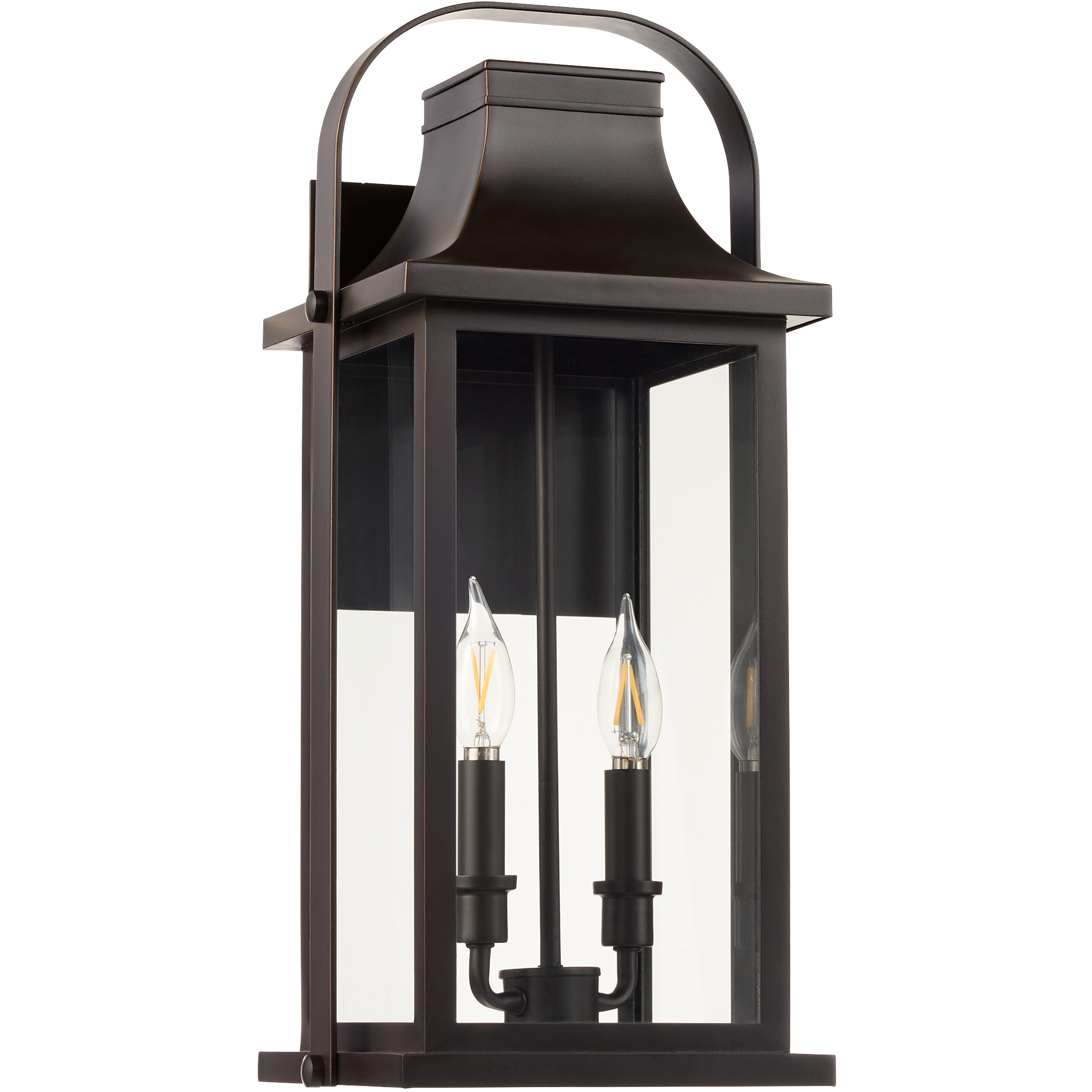 Downey 20 inch Bronze Outdoor Wall Lantern