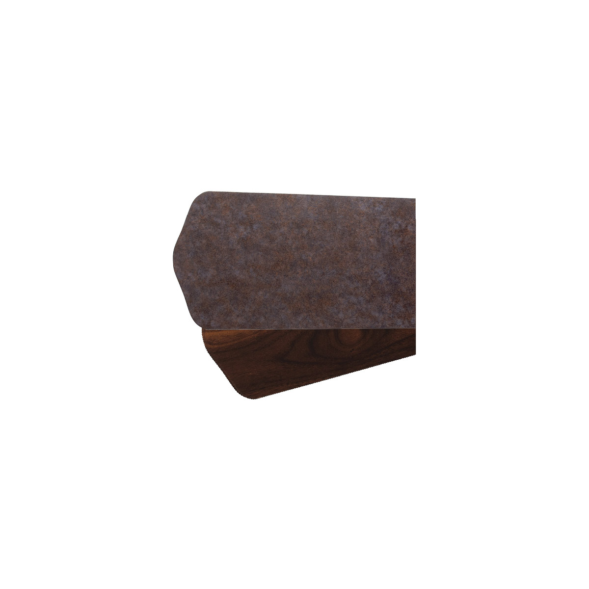 Fort Worth Toasted Sienna/Walnut Set of 5 Fan Blades, Set of 5