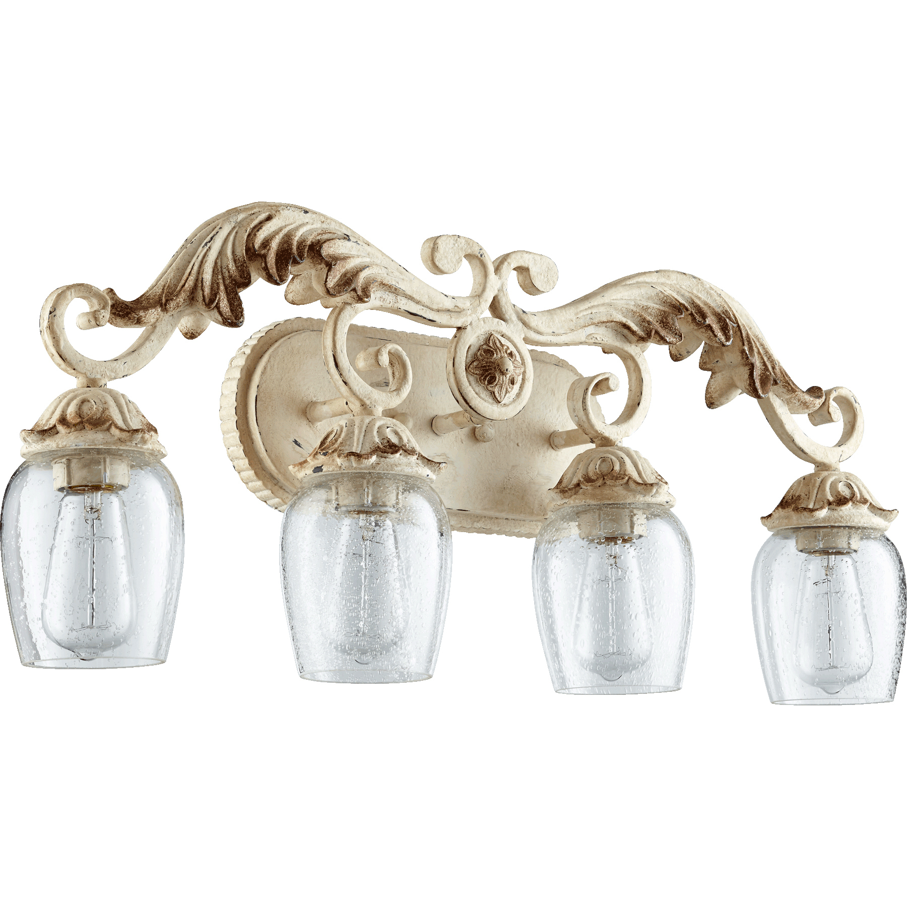 Quorum 5037 4 70 Florence 4 Light 28 inch Persian White Vanity Light Wall Light