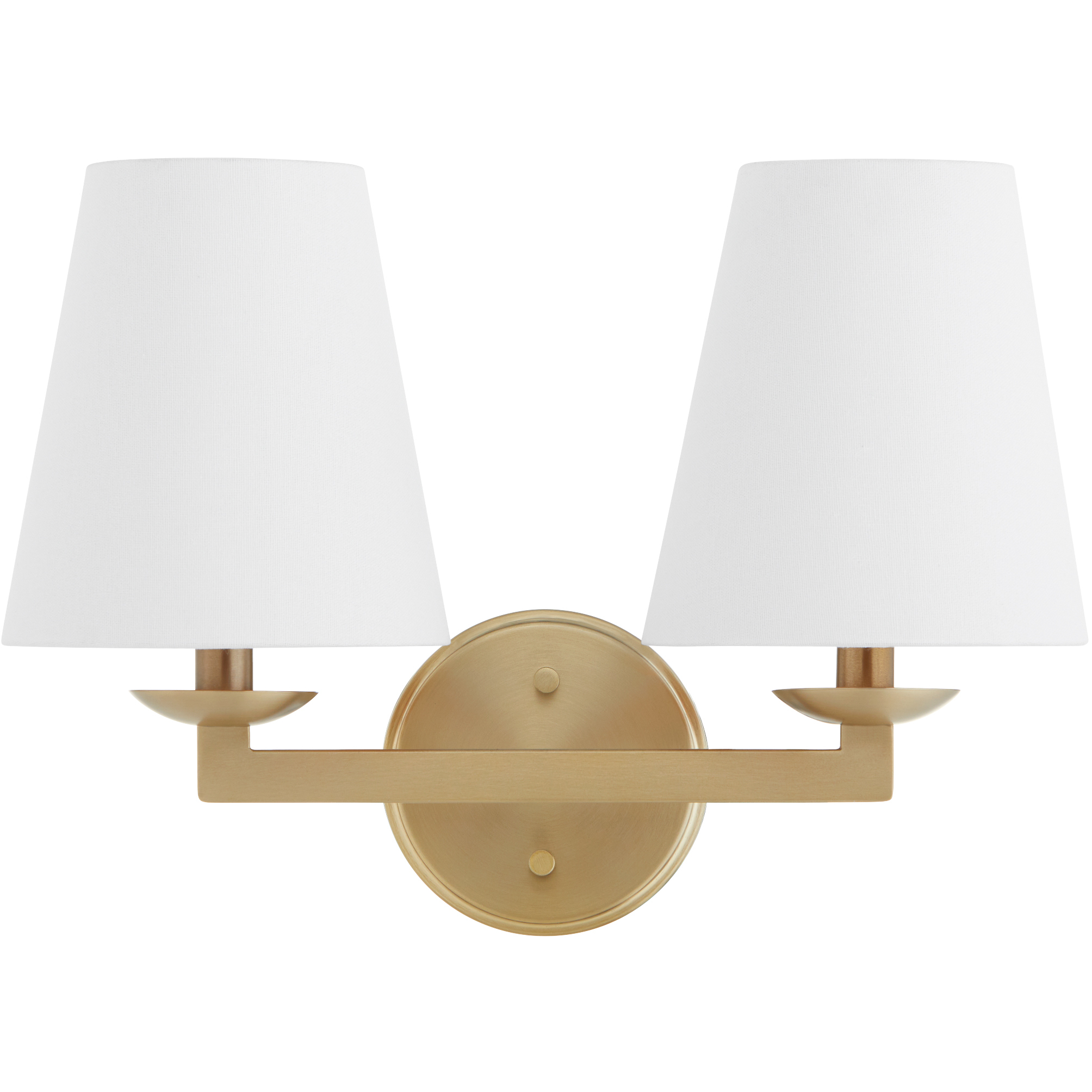 Karnes 2 Light 16 inch Aged Brass Wall Mount Wall Light