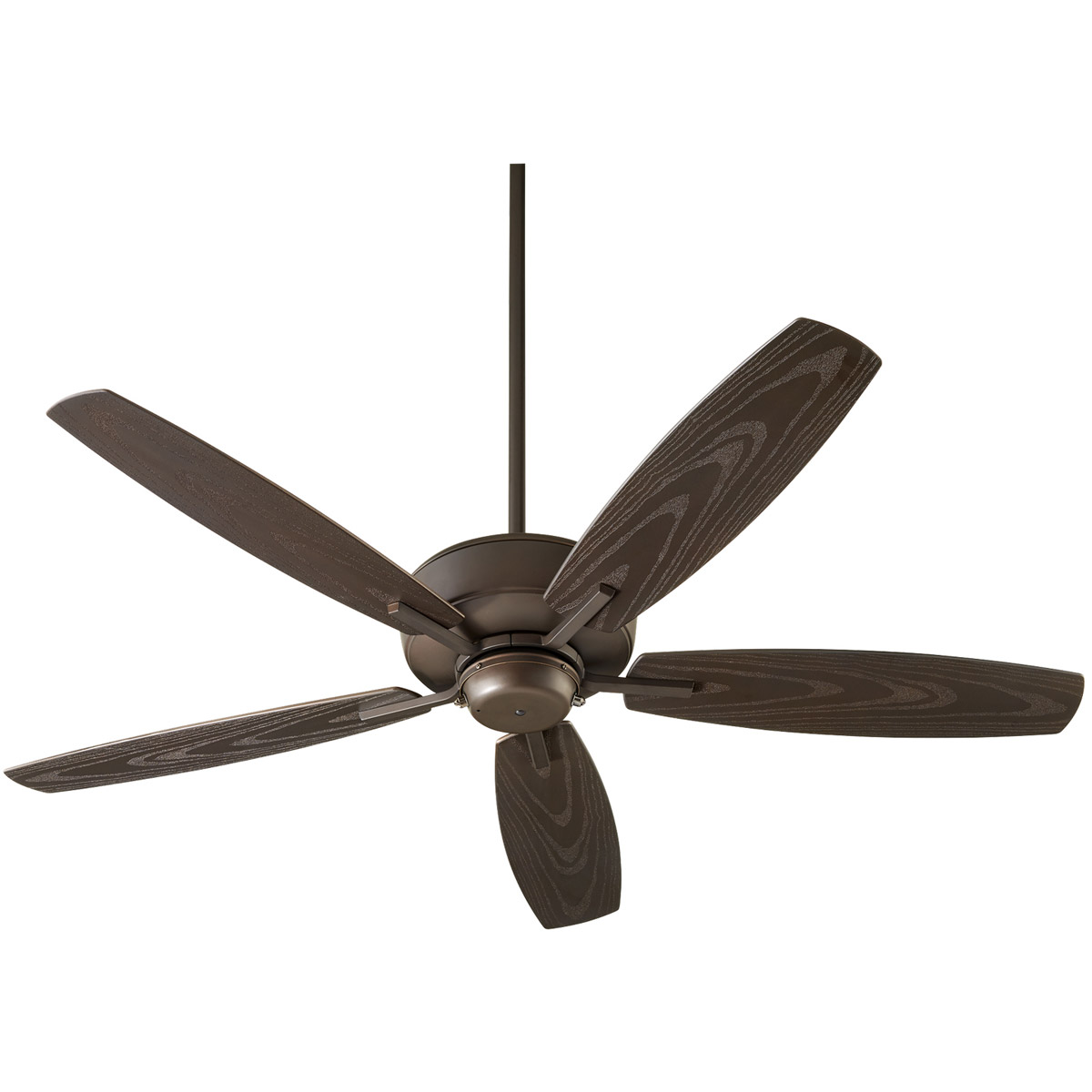 Breeze Patio 52 inch Oiled Bronze Patio Fan in Not Included, Quorum Home