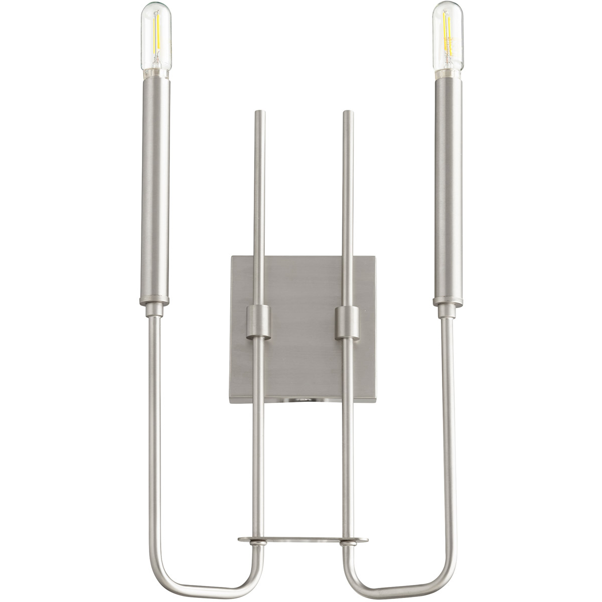 Hope 2 Light 9.25 inch Satin Nickel Wall Mount Wall Light