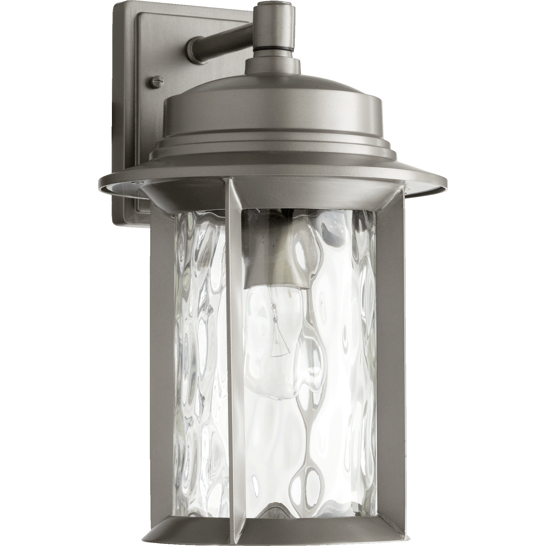 Charter 1 Light 15.5 inch Graphite Outdoor Wall Lantern