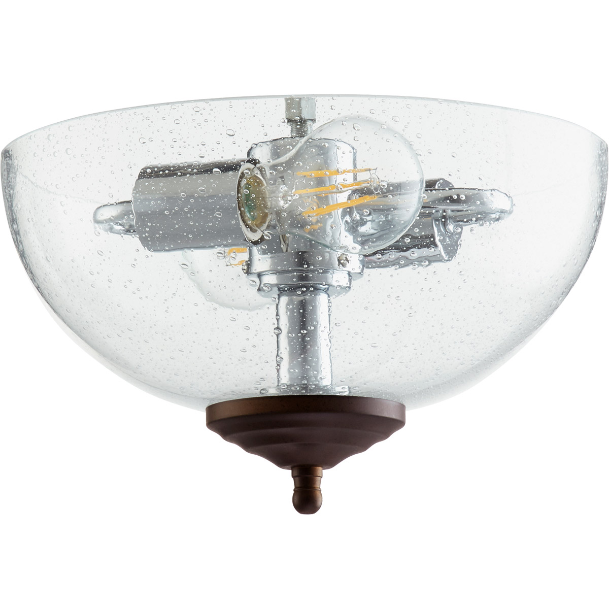 Fort Worth LED Toasted Sienna and Oiled Bronze Light Kit