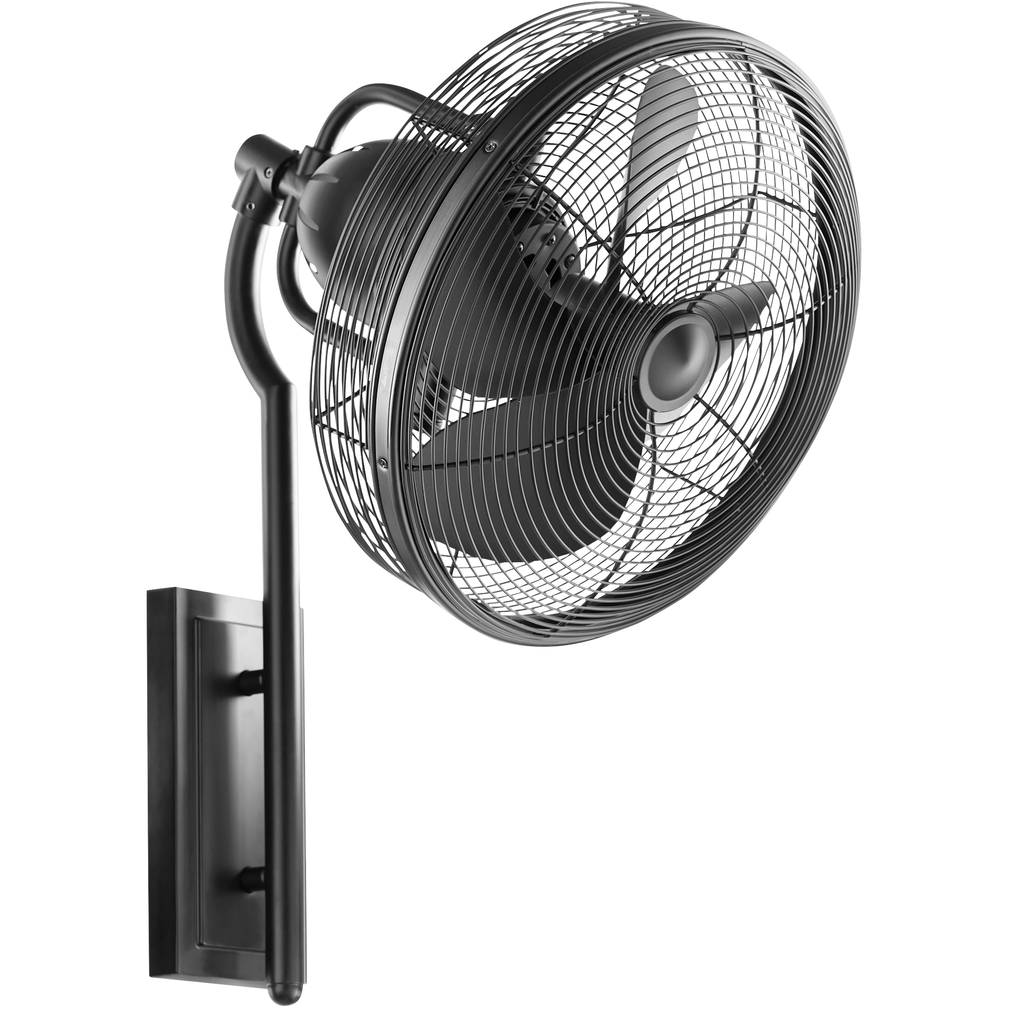 Quorum 92413-59 Veranda 13 inch Matte Black Patio Fan