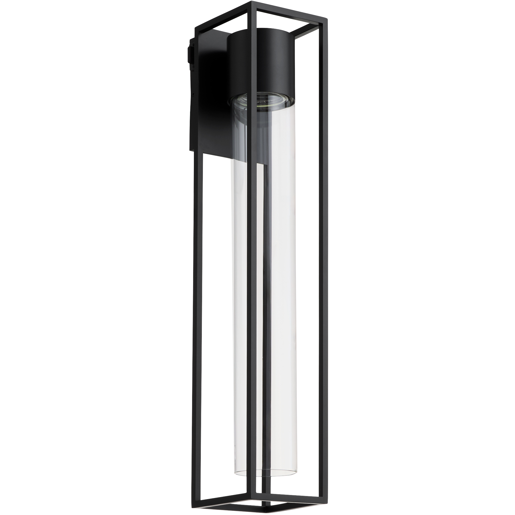 Delgado 28 inch Matte Black Outdoor Wall Lantern
