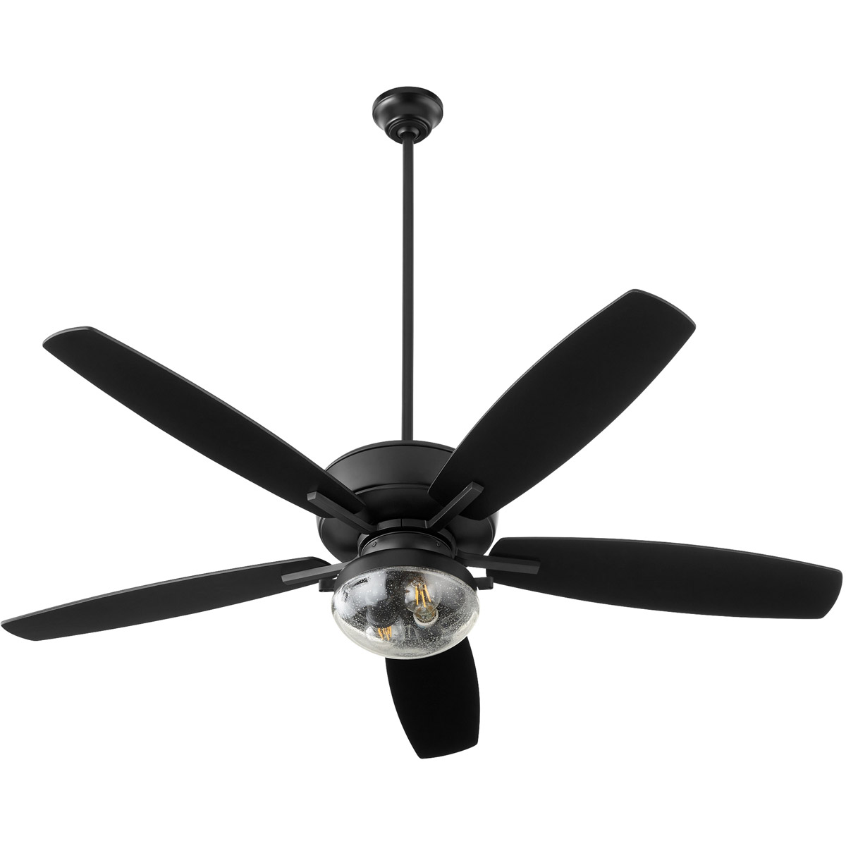 Quorum 170525-59 Breeze Patio 52 inch Matte Black Ceiling Fan