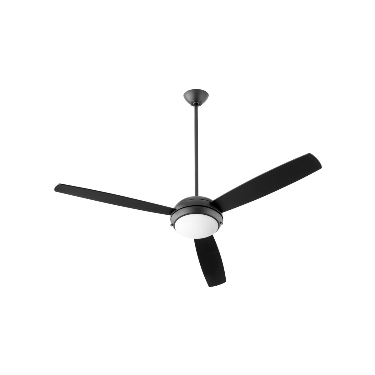 Quorum 20603-59 Expo 60 inch Matte Black with Matte Black