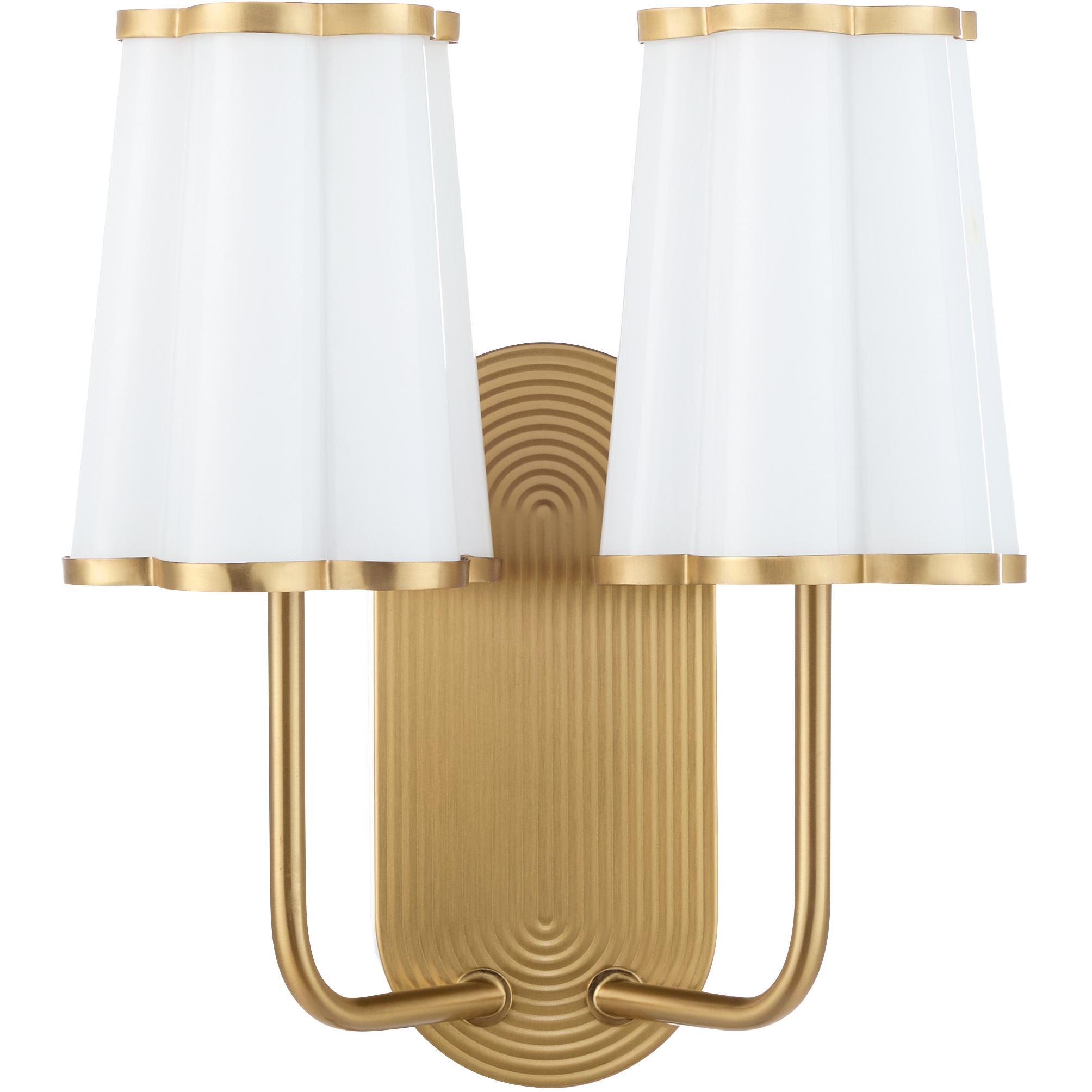 Belinder 12 inch Aged Brass Wall Mount Wall Light