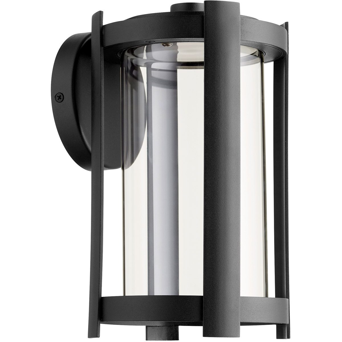 Solu 1 Light 10.5 inch Noir Outdoor Wall Lantern