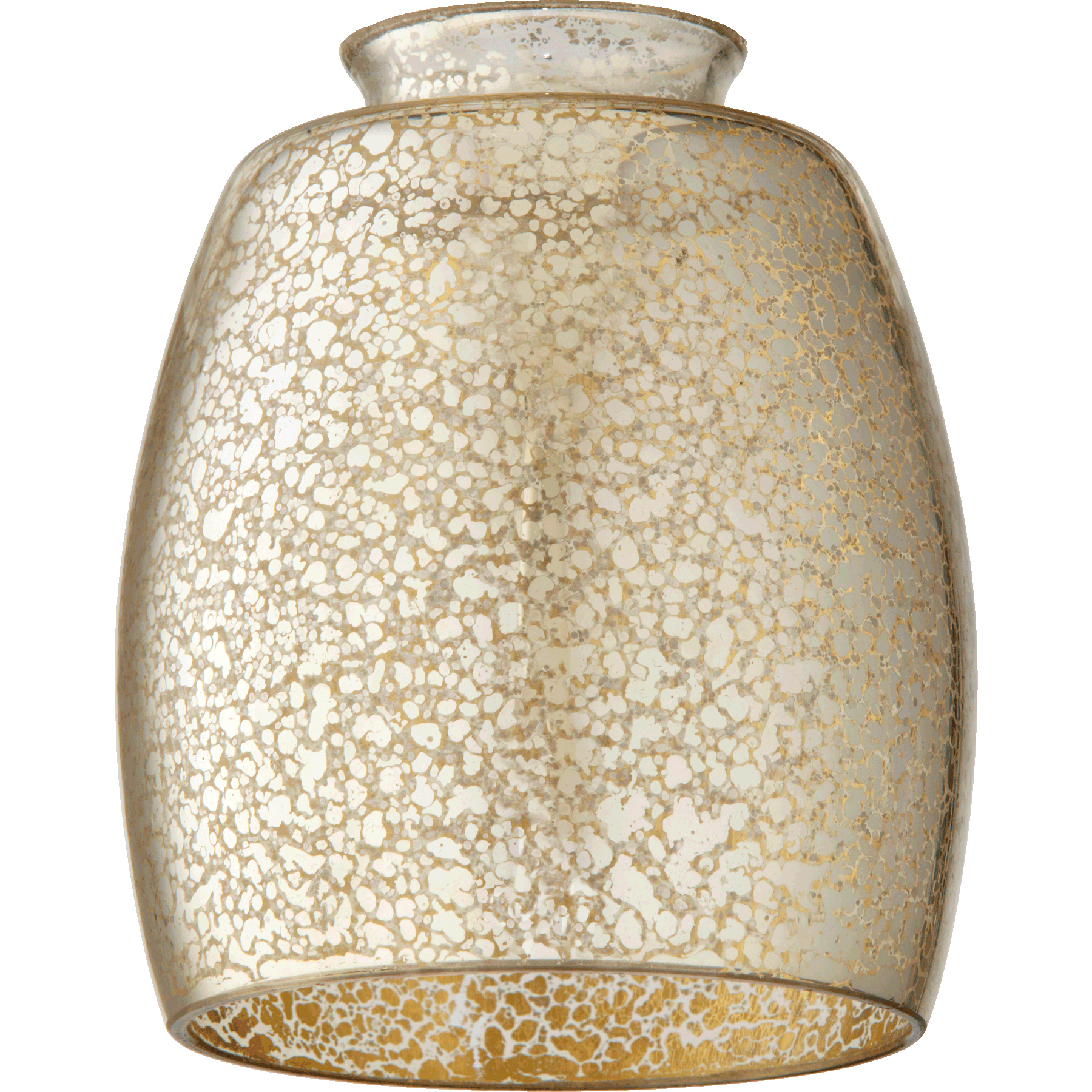 Mercury glass pendant replacement shade top
