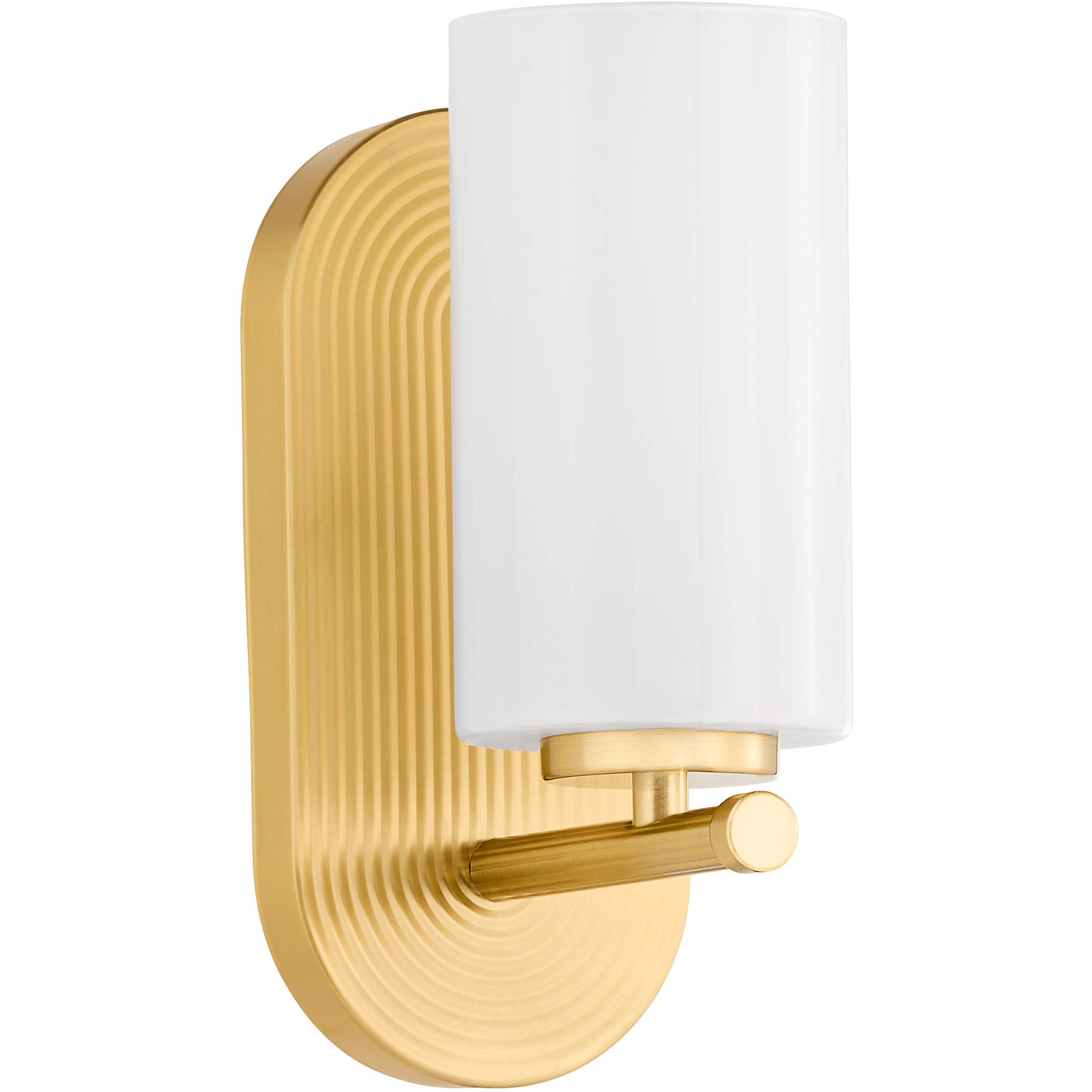 Belinder 1 Light 4 inch Aged Brass Wall Mount Wall Light