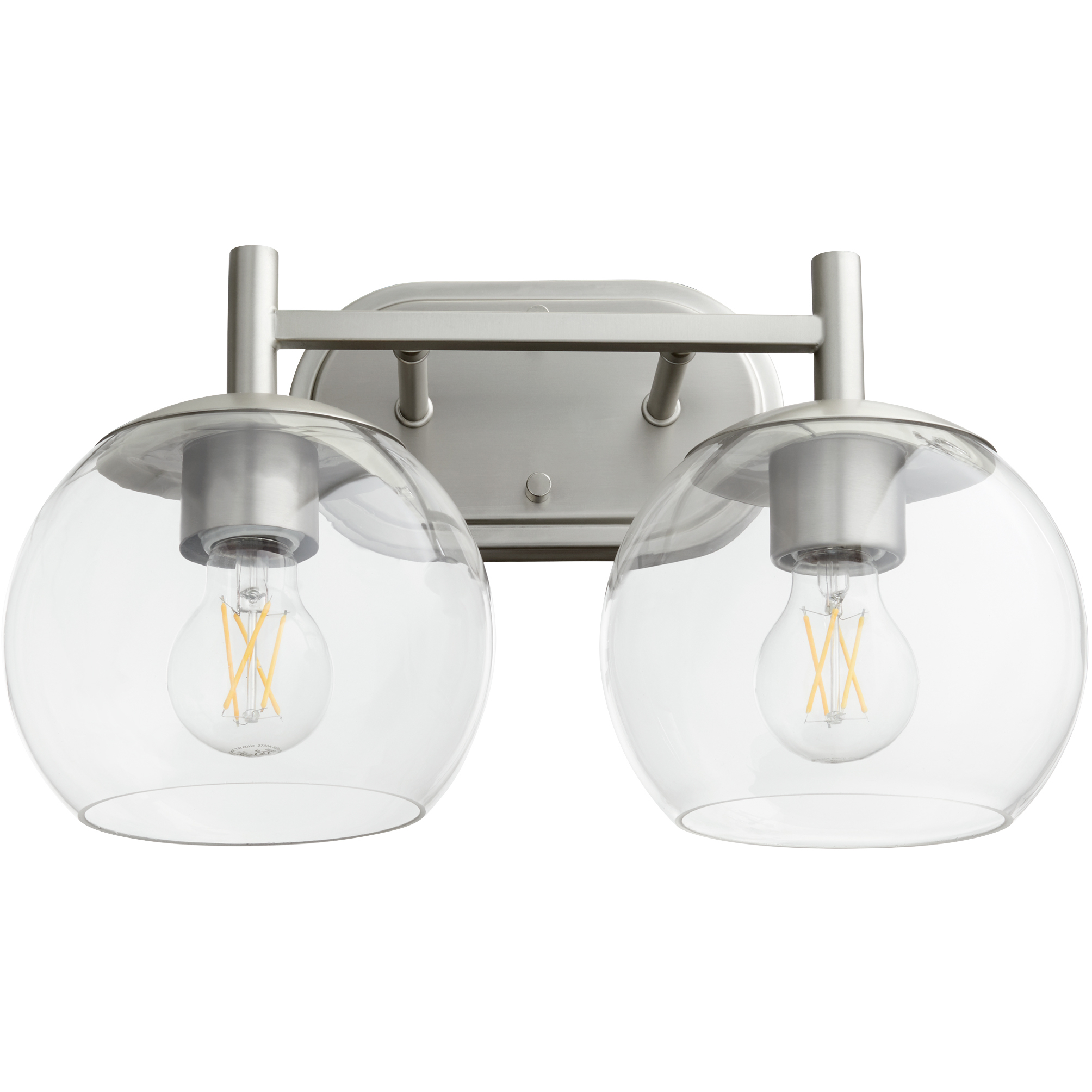 Lyon 2 Light 14.75 inch Satin Nickel Vanity Light Wall Light