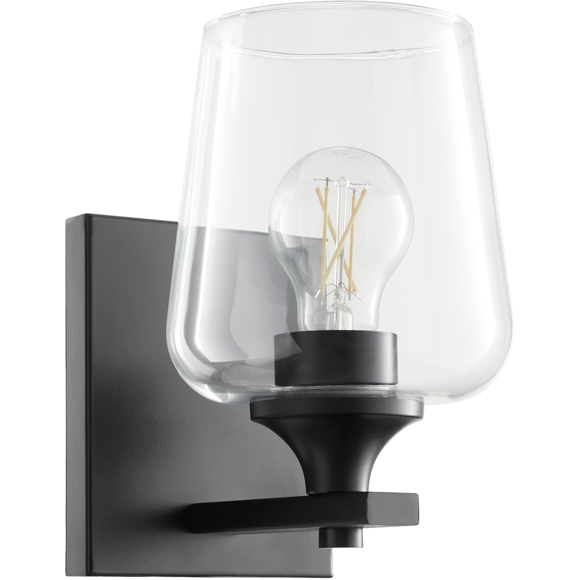 Veno 1 Light 5.5 inch Matte Black Wall Sconce Wall Light